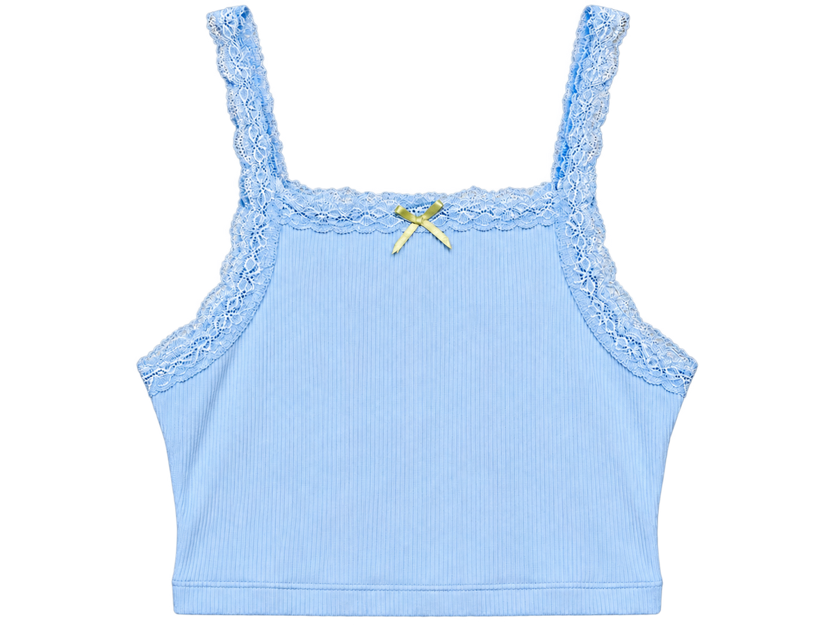 Medium Baby Blue Crop