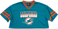 Large Cropped Miami Dolphins Jersey