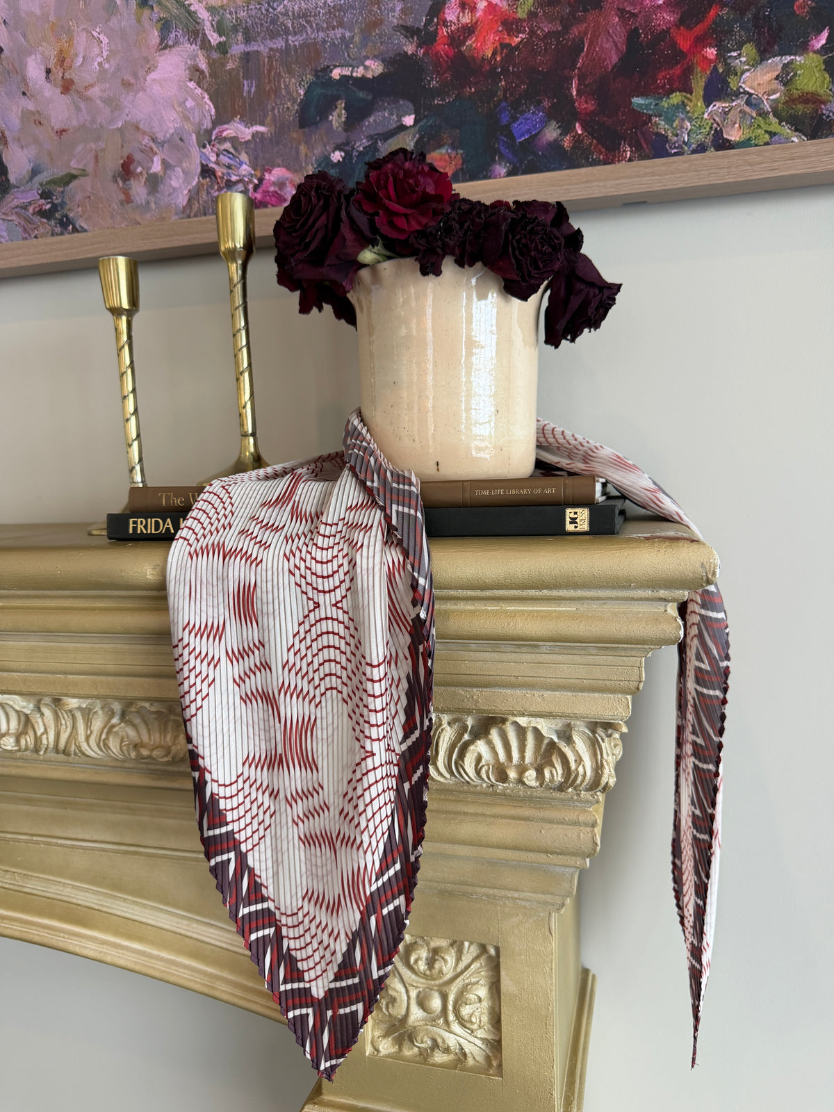 Pleated Scarf
