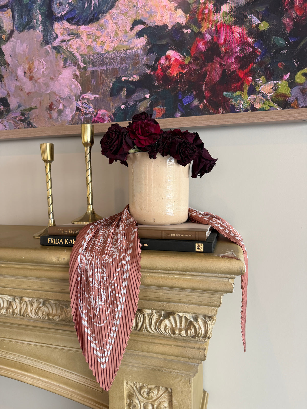 Pleated Scarf