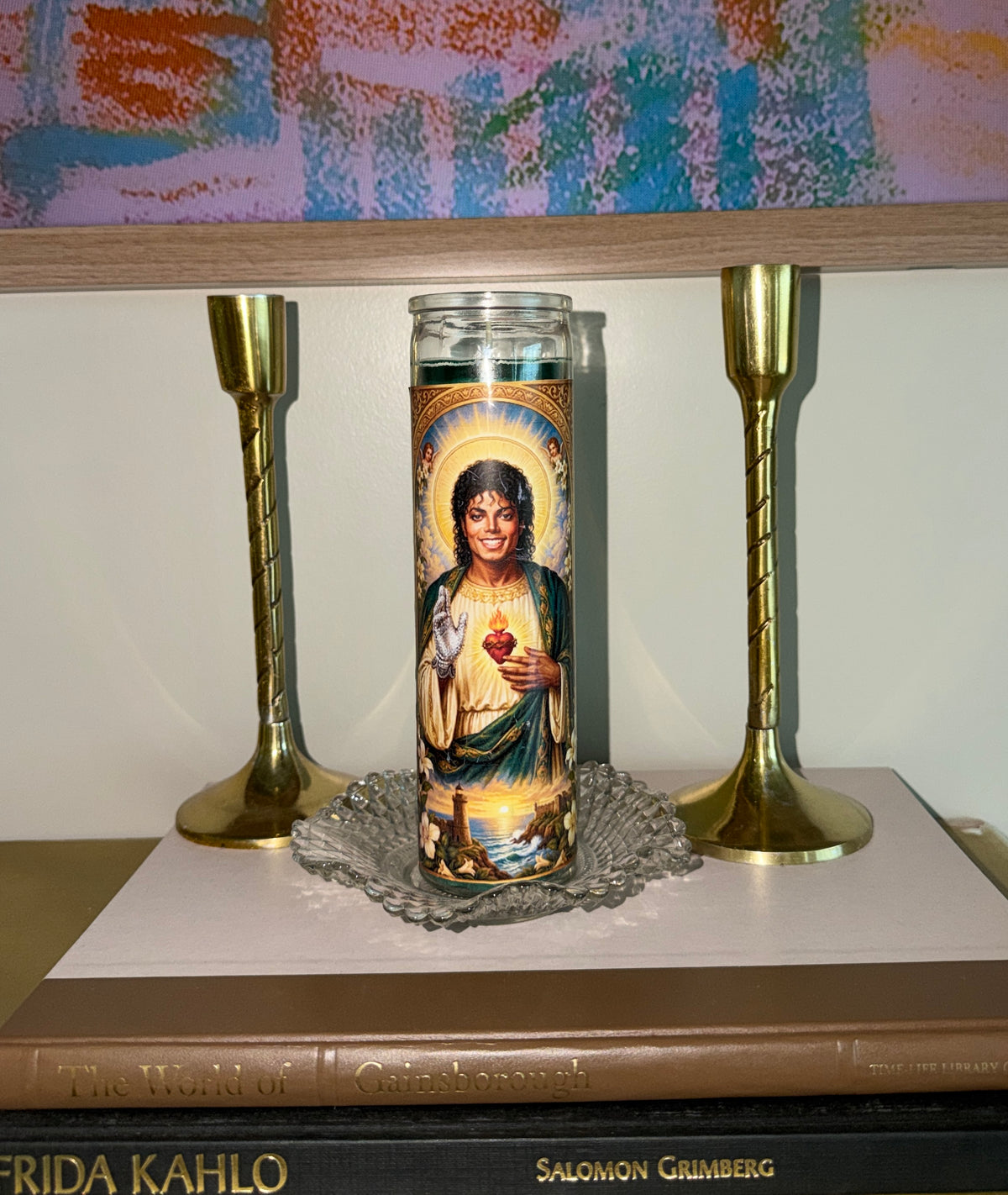 Michael Jackson Candle